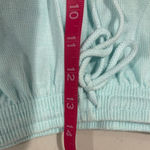 Liz Claiborne Elisabeth by  NWT Mint Green Cotton Drawstring Casual Shorts Size 1 Photo 6