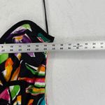 After Five Saks Fifth Avenue Strapless Floral Dress Black Multicolor Size 10 Photo 2