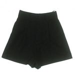 ZARA  black high waisted trouser shorts Photo 0