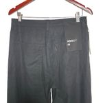 New Askk Ny Wide Leg Twill Trouser Jeans in Black size 28 Photo 5