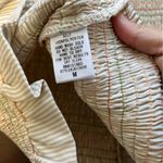 Storia  multi color tan smocked ruffled skirt and top set size medium Photo 10