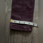 American Eagle  Super Hi-Rise Jeggings Distressed Purple Women’s 6 X-Long Stretch Photo 9