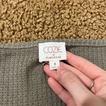 Pink Rose Cozie By  Long Sleeve Waffle Knit Crop Top Photo 2