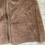 *HP!* Six Crisp Days leather moto mini skirt Size L Photo 2