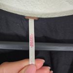 Free People Vintage Summer Midi Dress Tie Front Button down Black Size Large Photo 8