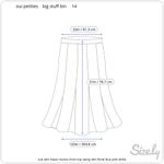 suit skirt blazer button front top swing skirt floral blue pink white Size 12 Photo 3