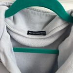 Brandy Melville  Light Gray Quarter-Zip Sweater Photo 1