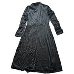 Ralph Lauren LAUREN Womens Surplice Collared Wear To Work Midi Dress Photo 4