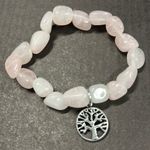 NWOT! Real Rose Quartz Bracelet Photo 1