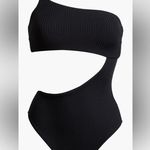 Vitamin A Cosmo Cutout One-Shoulder Rib One-Piece Swimsuit, Large, $170 Photo 5