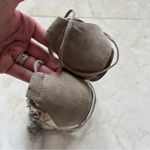 Steve Madden  Women's Cream and Brown Tassel Sandals Photo 4