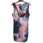 No Boundaries Sleeveless Tie-Dye Hooded Tunic dress mini large Photo 5