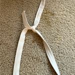 Title Nine Women's NWT  workout White Solid Dream Halter Bra Top Shirt large Photo 2