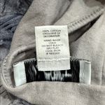 Loft Women's Light Gray Long Sleeve Top with Floral Detail size L Photo 5