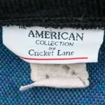 Polo Vintage 90s Cricket Lane Argyle Knit Collared Sweater Photo 4