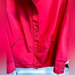 Crown & Ivy  Coral Pink Casa Global Traveler Water Resistant Jacket Size 1X NWT Photo 2