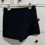 ZARA High Waist Black Women's Shorts Photo 2