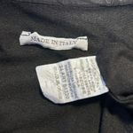 Made in Italy Embroidered Silk Blend Top VTG Sheer Lined Braided Straps Y2K Boho Black Size undefined Photo 7