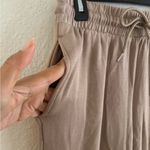 Tan Relaxed Fit Joggers for Effortless Style Size XS Photo 4