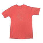 Disney  wear vintage coral pink rhinestone Mickey Mouse T-shirt women’s large Photo 0