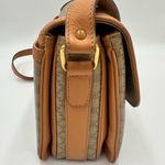 Celine Macadam Coated
Canvas Crossbody Bag Tan Photo 4