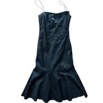 Vintage Formal Dress 6 Y2K Silk Elie Tahari Gown Holiday Party Special Occasion Black Photo 3