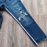 Abercrombie & Fitch  ankle straight ultra high rise jeans distressed women’s 28‎ Photo 1