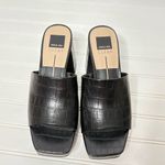 Dolce Vita Women's Marsha Platform Black Slide Sandals 402 Size 9.5 Photo 1