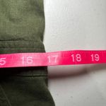 Banana Republic ‎ Olive Green Linen Blend Utility Romper Large Petite LP Photo 9