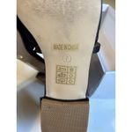 Erijunor Pointy Toe Black Dress Shoe Size 7 Womens Strap Buckle Satin Flats Photo 7