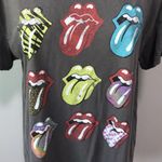 The Rolling Stones  Tongues Gray Graphic T-shirt XL Photo 1