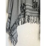 CAbi  Style 974 Prairie Wrap Open Front Cardigan Sweater With Fringe S Photo 4