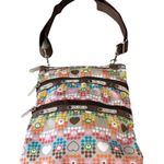 LeSportsac ❤︎ Iconic Ripstop Crossbody Bag Handbag ❤︎ Colorful Heart Dot Print Photo 10