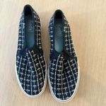 Keds  Double Decker Tweed Slip-On Fashion Sneaker Metallic Black Women US 7 Photo 2