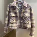 ZARA  Cropped Flannel Plaid Photo 0