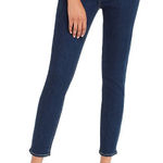 7 For All Mankind High Waist Ankle Skinny Jeans Button Fly SIZE 25 Photo 0