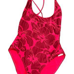 Proenza Schouler NWT  Pink Floral One Piece Swimsuit Size Medium Retail $300 Photo 0