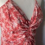Chelsea and Violet  Asymmetrical Red Floral Dress Photo 8