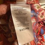 Anthropologie  Robin Tiered Mini Dress in Pink Floral Ikat Print Photo 8