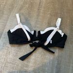 JIMMI SWIM NWT Tuxedo Bikini Set Swim Suit Size L Black White Demi Padded Cheeky Size L Photo 8