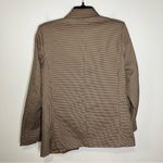 Staccato  houndstooth open blazer tan brown multi colored women’s‎ size small Photo 6