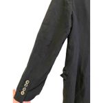 Piazza Sempione Long 4 Button Blazer Jacket Black Size IT 40 Italy Made Pockets Photo 4