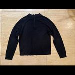 Carolyn Taylor Black‎ Long Sleeve Acrylic Pullover Sweater PM Made In UK Black Size M Photo 4