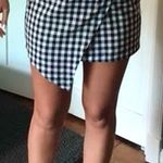 American Threads Gingham Wrap Skirt Photo 0