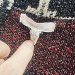 Maurice's Cardigan Sweater Fair Isle shawl collar soft knit cozy womens sz S Photo 3