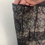 Anthropologie Beth Bowley Mandela lace printed dress size 8 cotton Black Photo 4