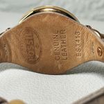 Fossil  ES3413 Rose Gold Tone Dial and Metallic Leather Strap‎ Ladies Watch Photo 2
