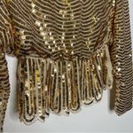 Endless Rose Gold Sequin Long Sleeve Blouse Size Small NWT Photo 3