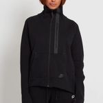 Nike Black Moto Cape Zipup Jacket Photo 0