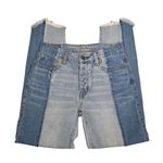 American Eagle Womens 4 Color Block Vintage Hi Rise Button Fly Jean Photo 5